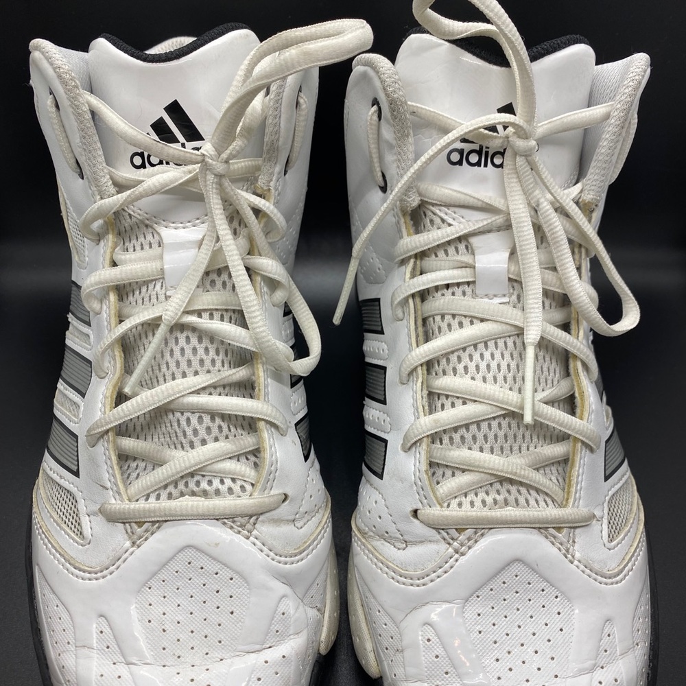 Adidas high top basketball shoe men size 9.5